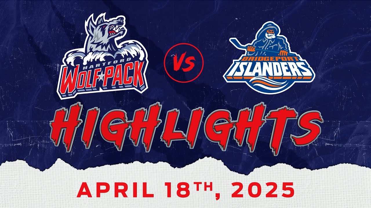 04.18.2025 Hartford Wolf Pack vs. Bridgeport Islanders