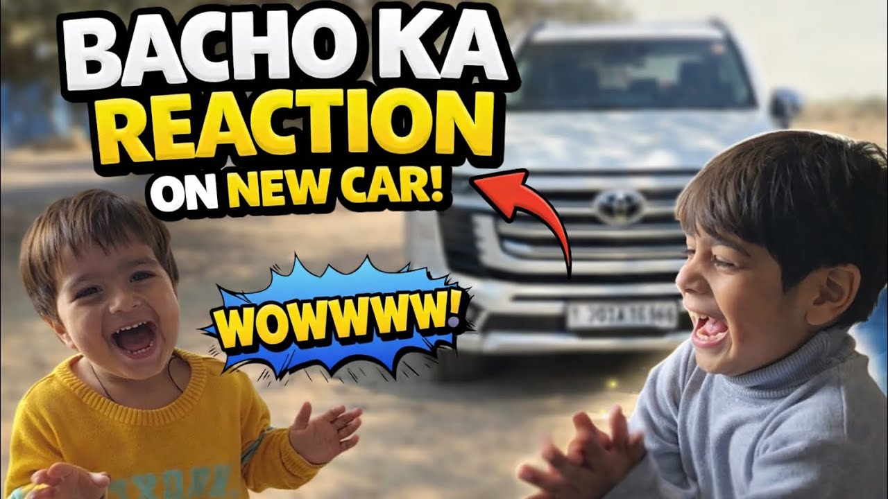 SURPRISING My Kids With The NEW Toyota LC300! || Daksh0008