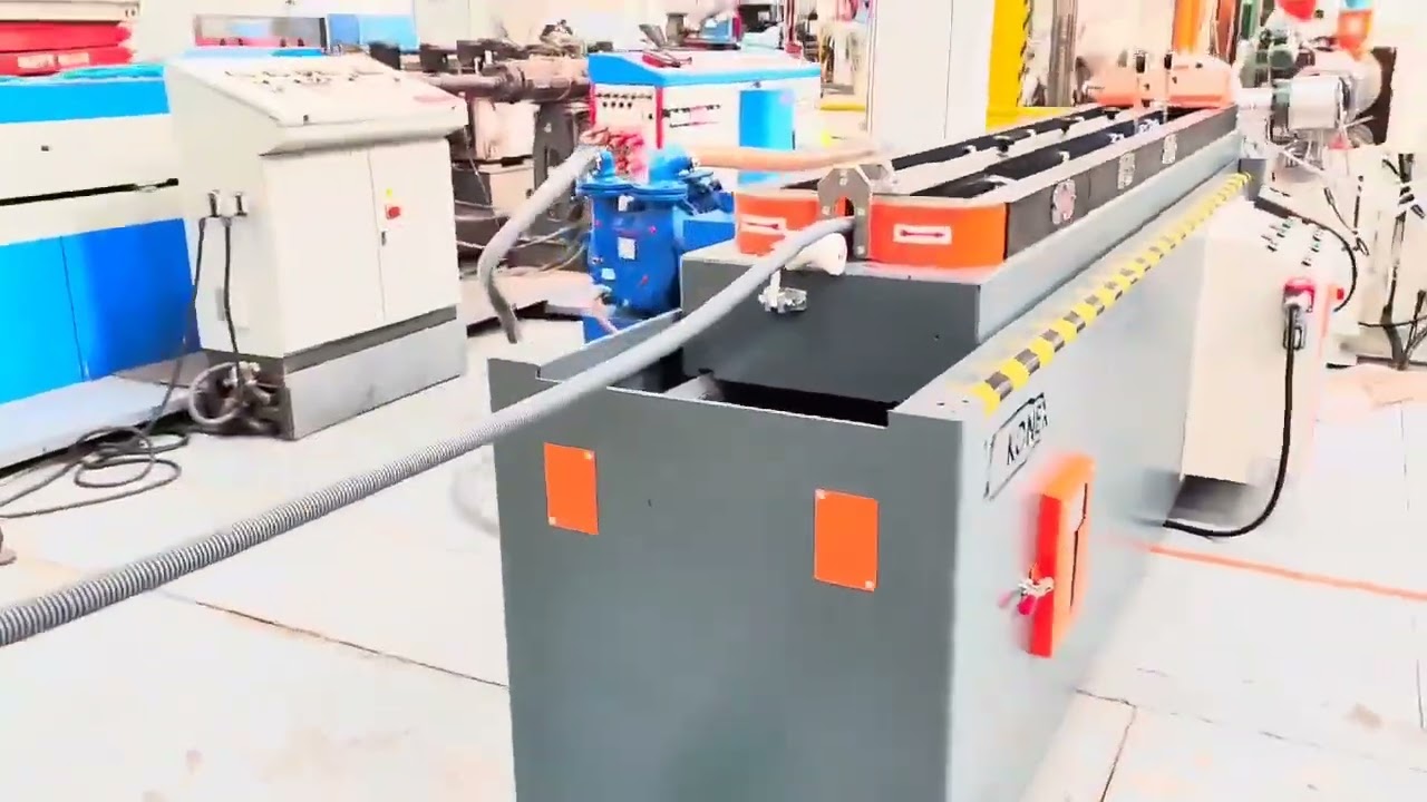 Production Line for Corrugated Pipes Konex Makina with Automatic Wire Feeding System