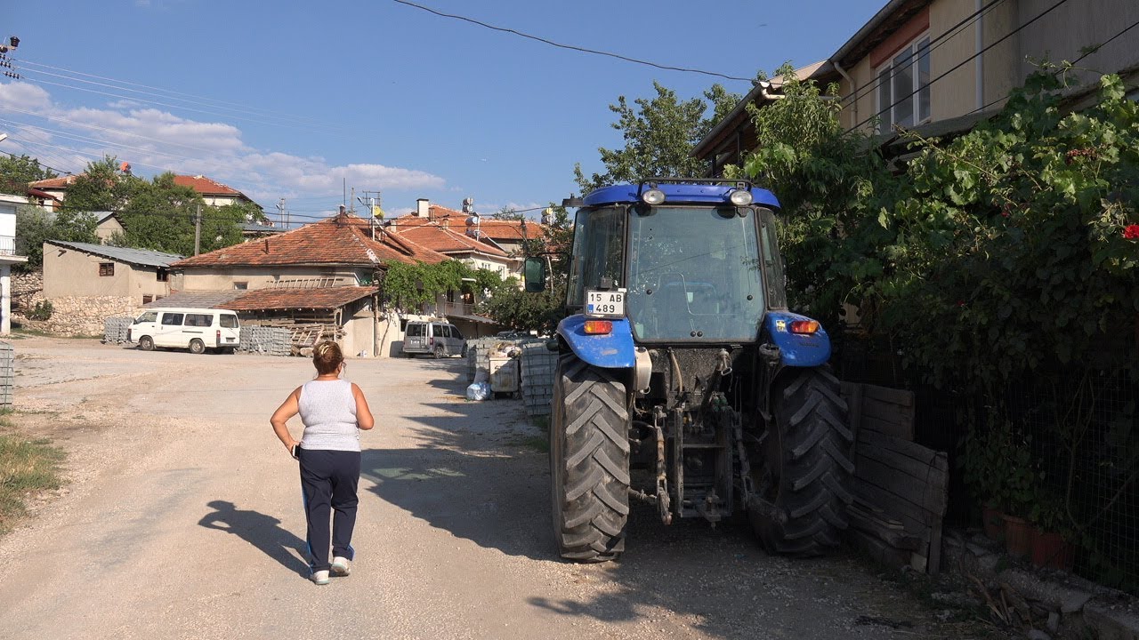 Kayaaltı (Gravgaz) Köyü Ve Doğa Sistemleri - Burdur 4K UHD