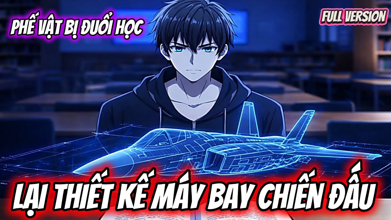 FULL Version | PHẾ VẬT BỊ ĐUỔI HỌC LẠI THIẾT KẾ MÁY BAY CHIẾN ĐẤU | Mèo Dịch Phim