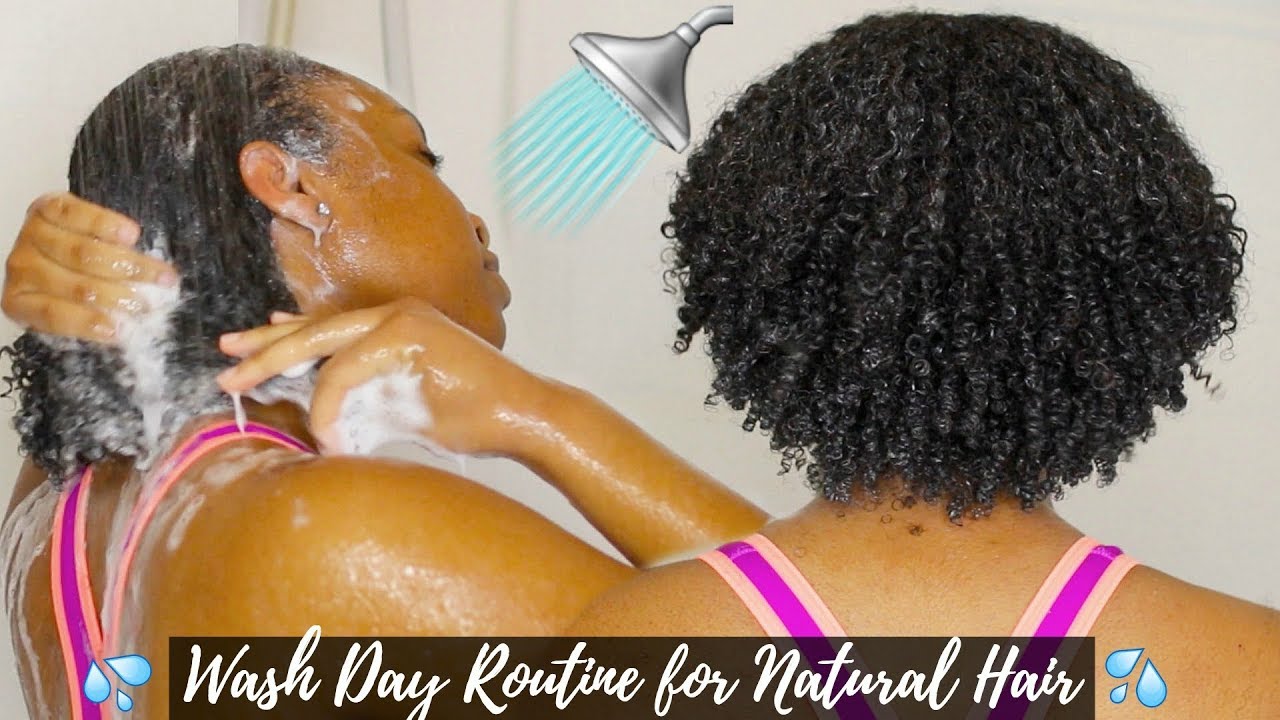 Natural Hair | Wash Day Routine for MAX Definition & Length Retention (Start to Finish FULL Routine)