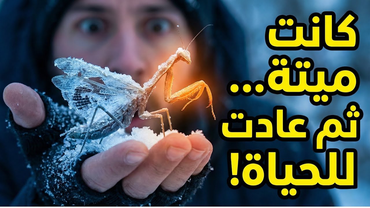 كانت ميتة تمامًا في الثلج… ثم عادت للحياة أمام الكاميرا! 😱