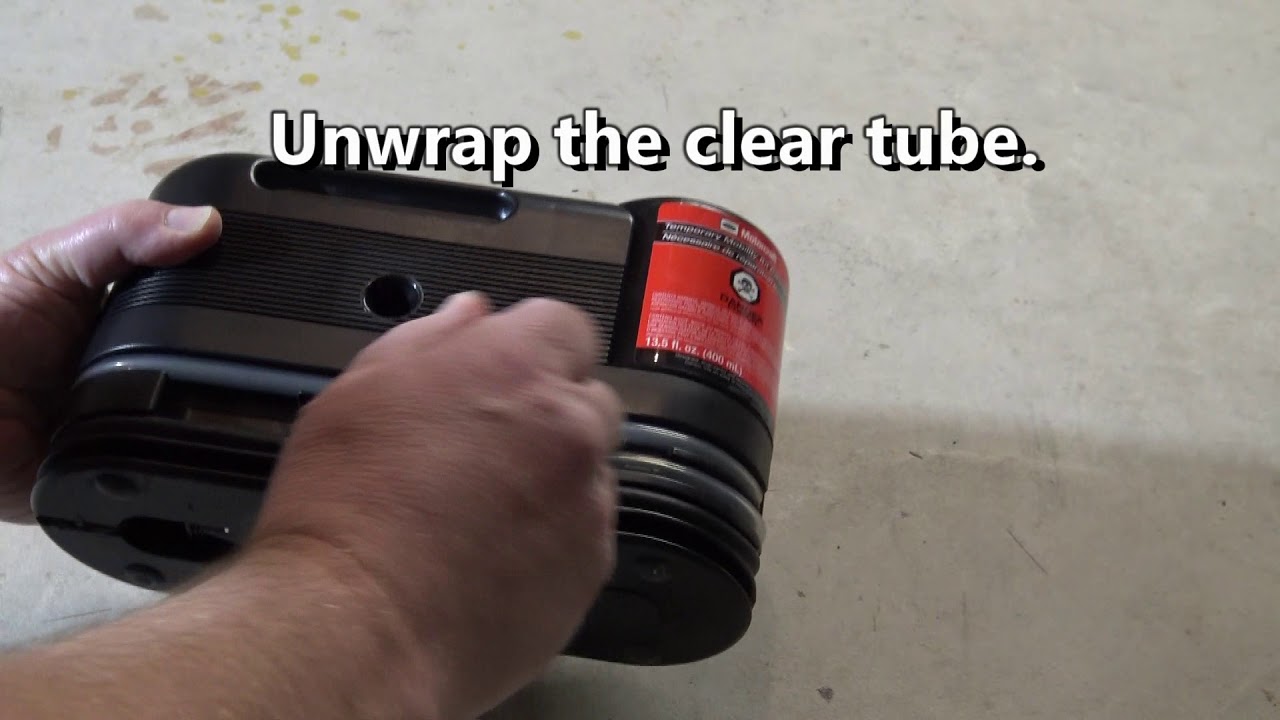 How to service the Ford Tire Mobility Kit