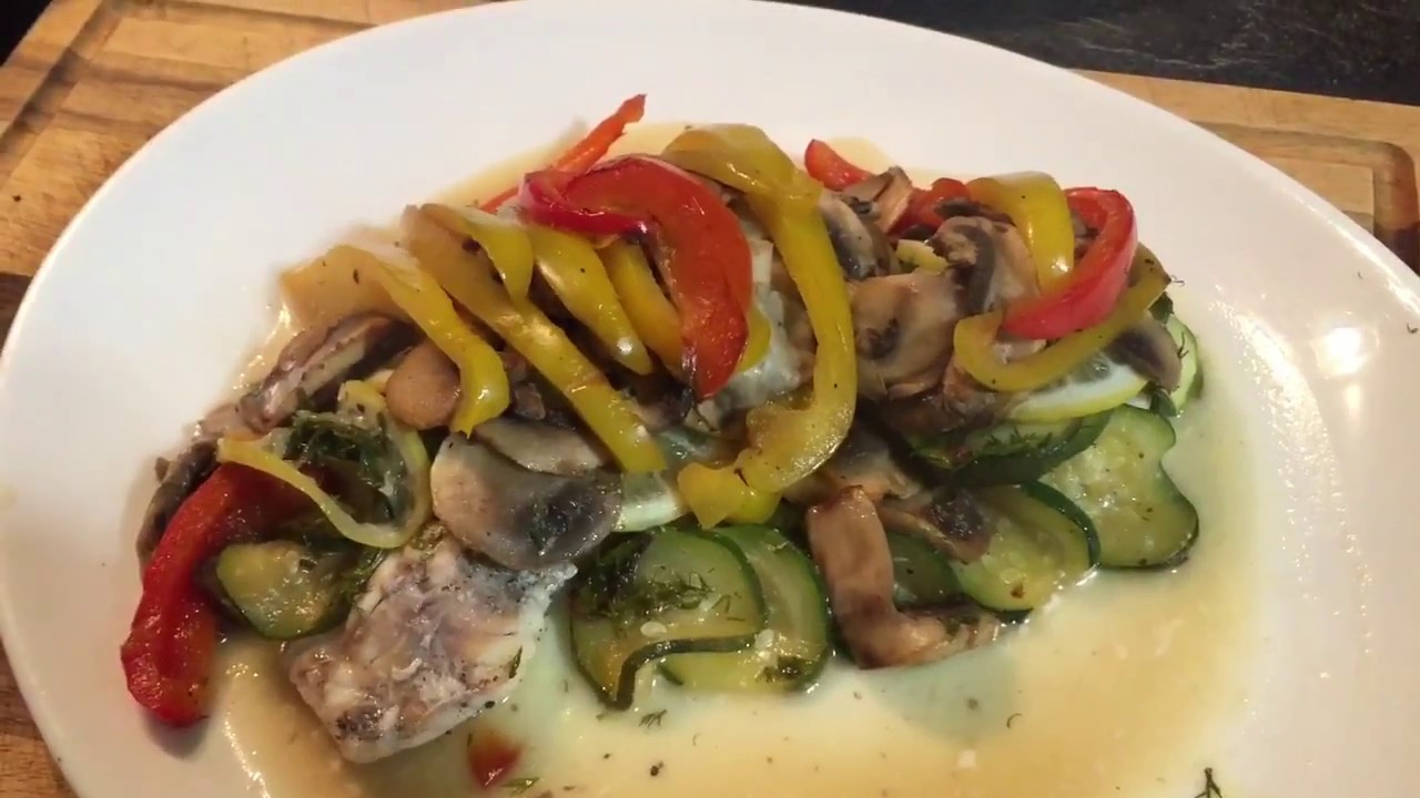 Lotte en papillote