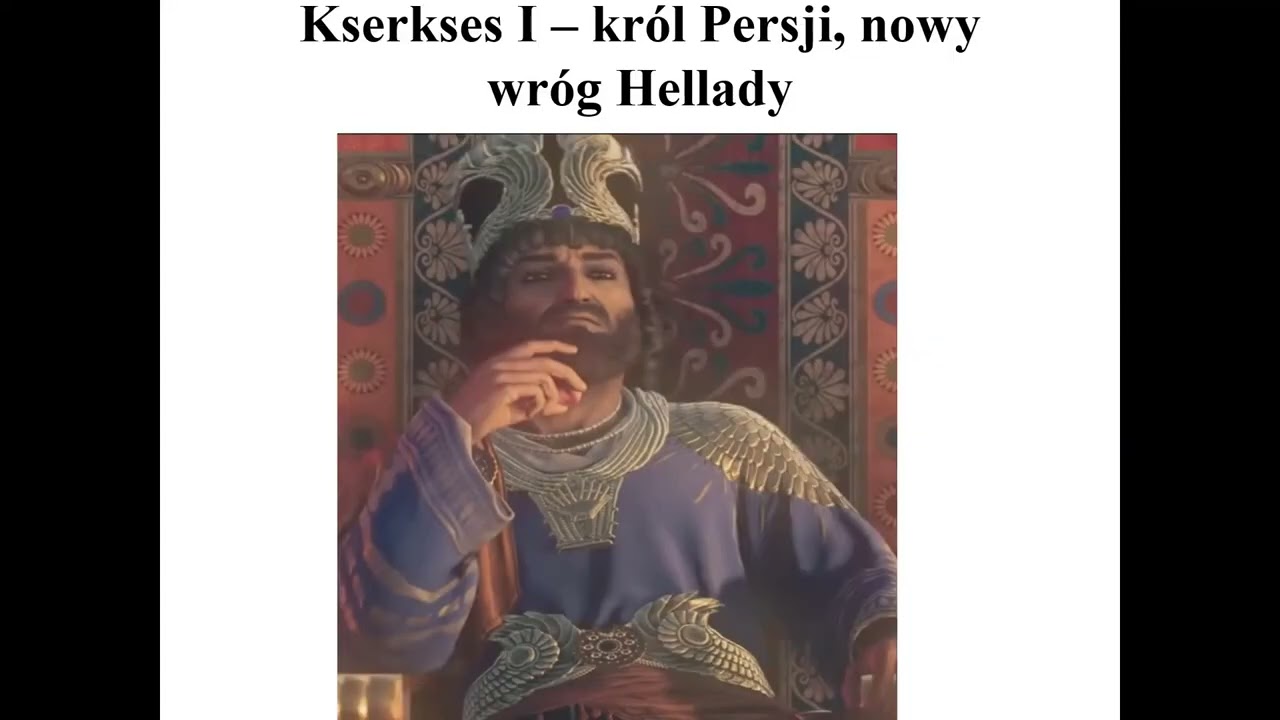 Wojny grecko perskie - Historia Klasa 1 LO - Z historią przez życie