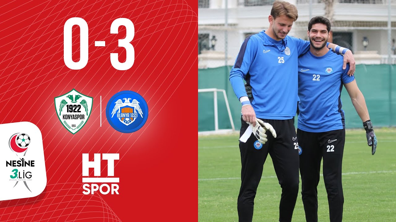 Yapalı İnş. 1922 Konyaspor 0 - 3 Alanya 1221 Futbol Kulübü (21. Hafta)