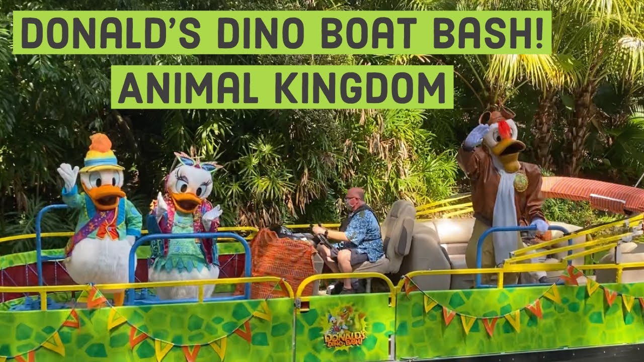 Donald&rsquo;s Dino Boat Bash! - Animal Kingdom - Disney World