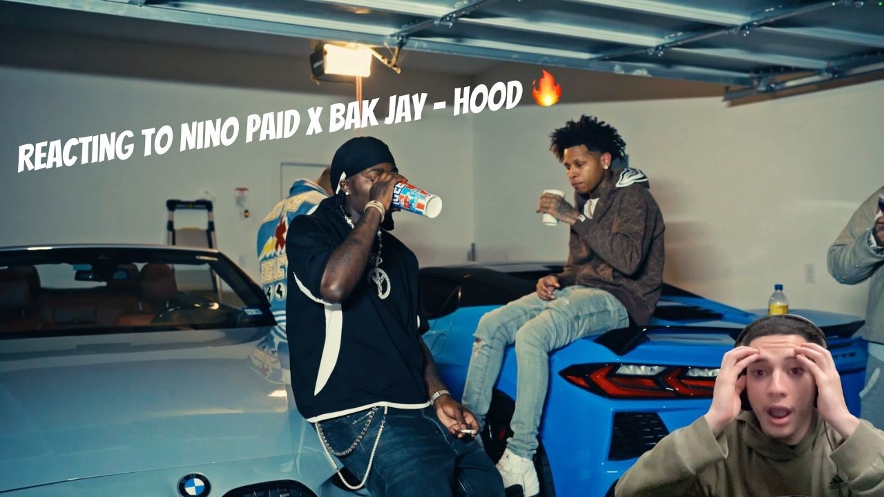 Reacting to Nino Paid x BAK JAY - HOOD (Official Music Video) 🔥