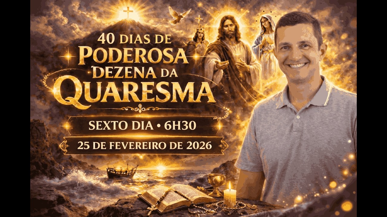 40 DIAS DE PODEROSA DEZENA DA QUARESMA - (SEXTO DIA)