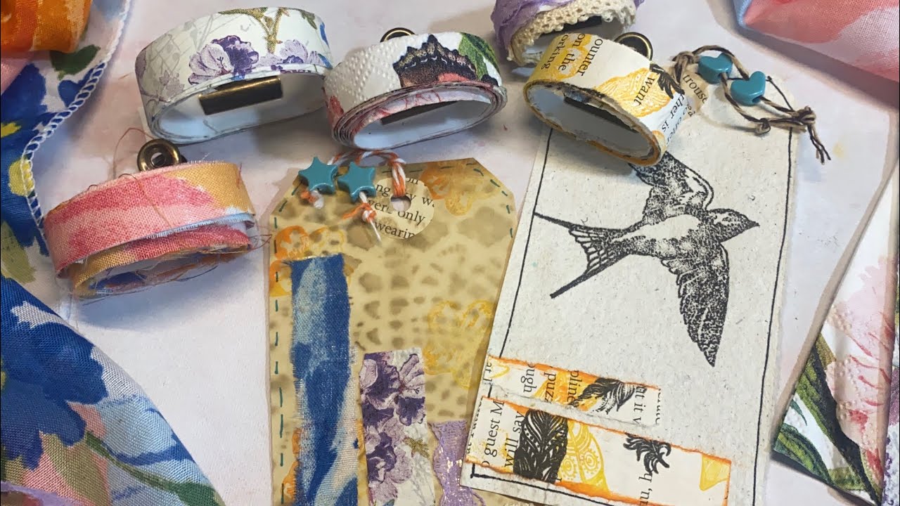 DIY Washi 5 ways // Dollar tree junk journal challenge