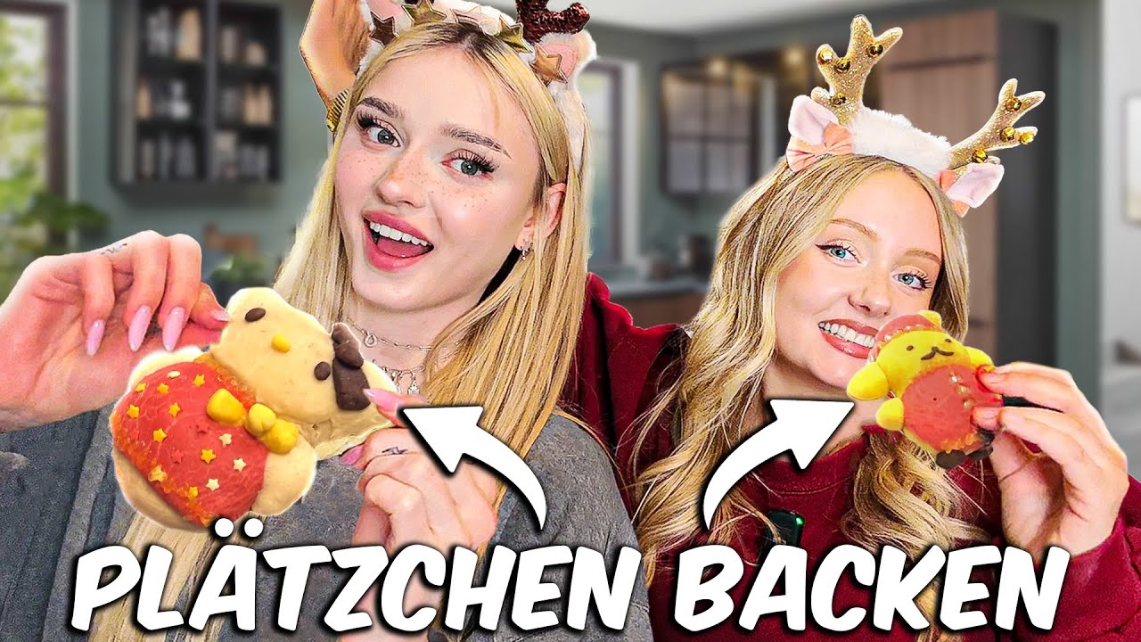 PLÄTZCHENBACKEN MIT MASHA ABER ES GEHT SCHIEF 😱🎄
