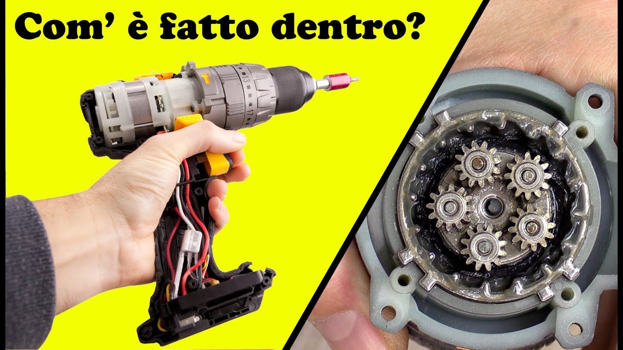 L' HO SMONTATO PER VOI - Avvitatore TECCPO Brushless visto da dentro