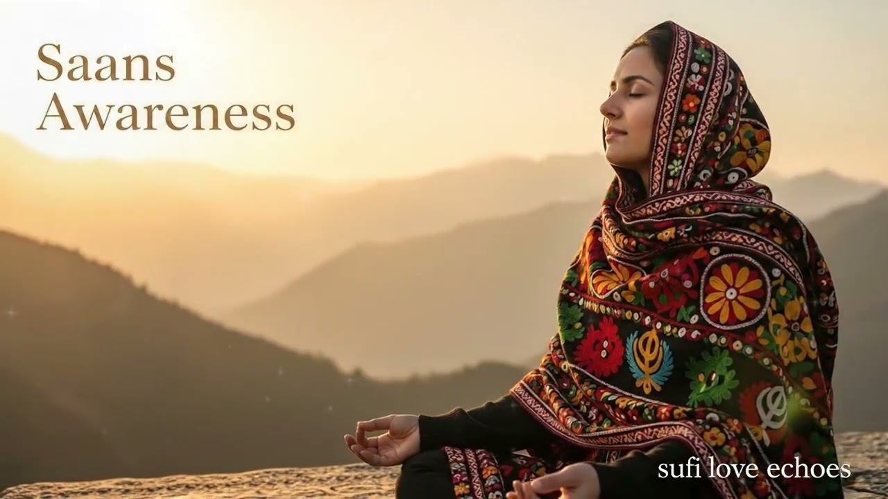 Sufi Meditation Music Hindi 🌿 Saans Awareness for Inner Stillness