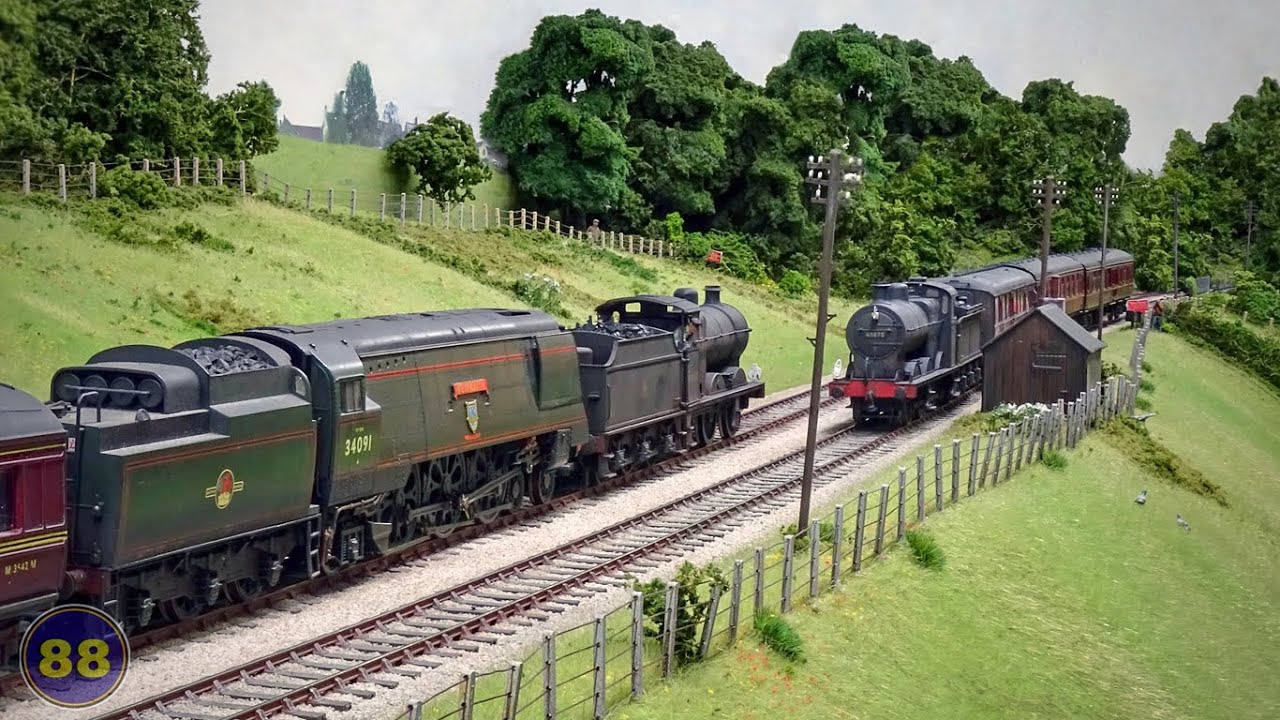 Chilcompton Tunnel: The Somerset & Dorset Railway in OO - Stunning British Model Railway Layout