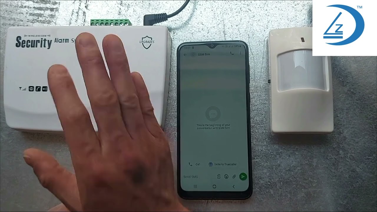 LZ GSM Alarm (GSM Model Only) Programming 1st Phone Number on Model LZG62