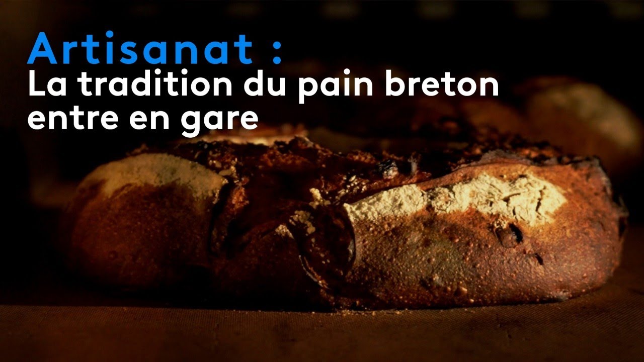 Artisanat : la tradition du pain breton entre en gare