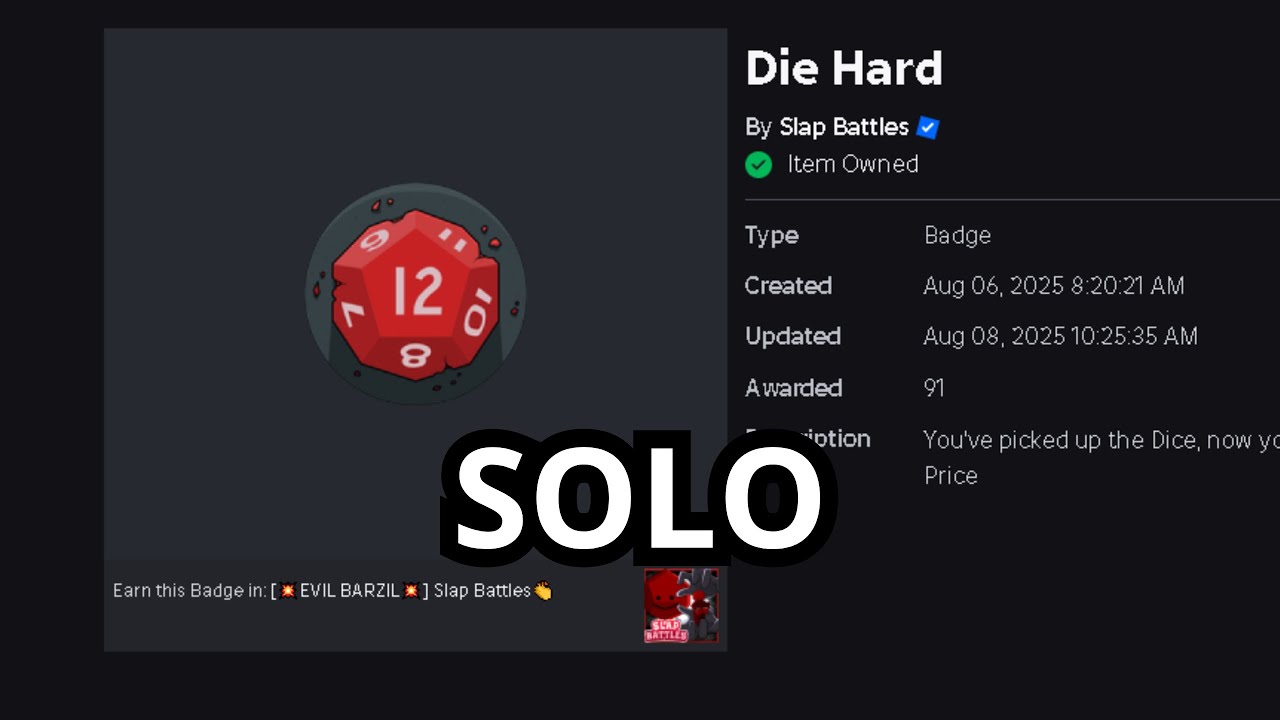 Evil Barzil Bossfight Hardmode Solo Slap Battles