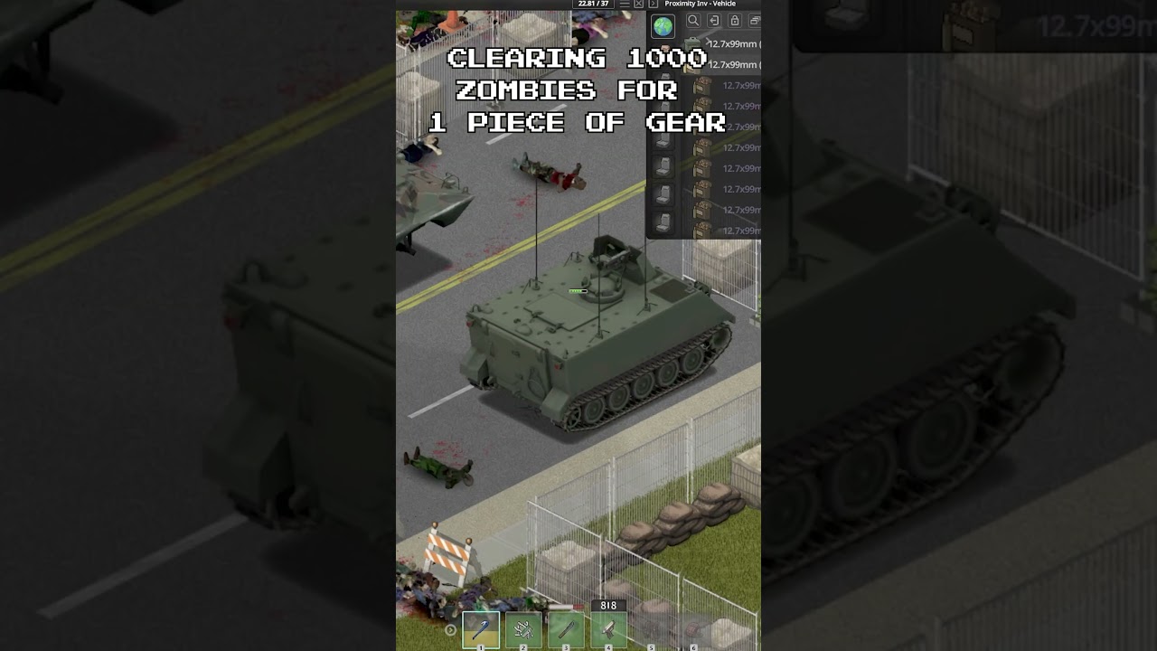 Clearing 1000 Zombies for a Single Reward Challenge! | Project Zomboid