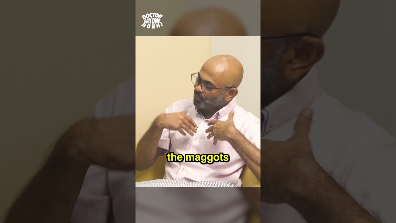 CAN MAGGOT REALLY CURE INFECTION? - WATCH FULL VIDEO NOW #maggot #SNT