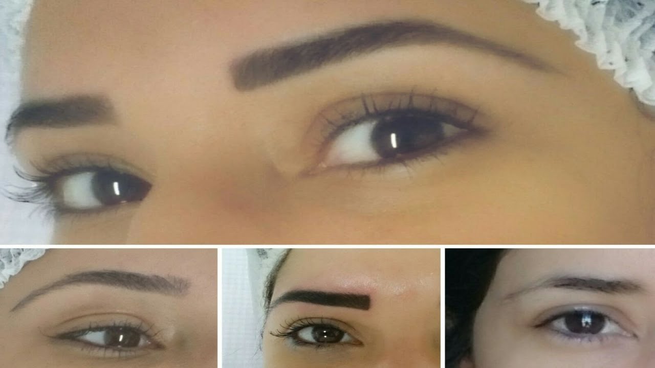 Minha micropigmentação: antes, durante e depois