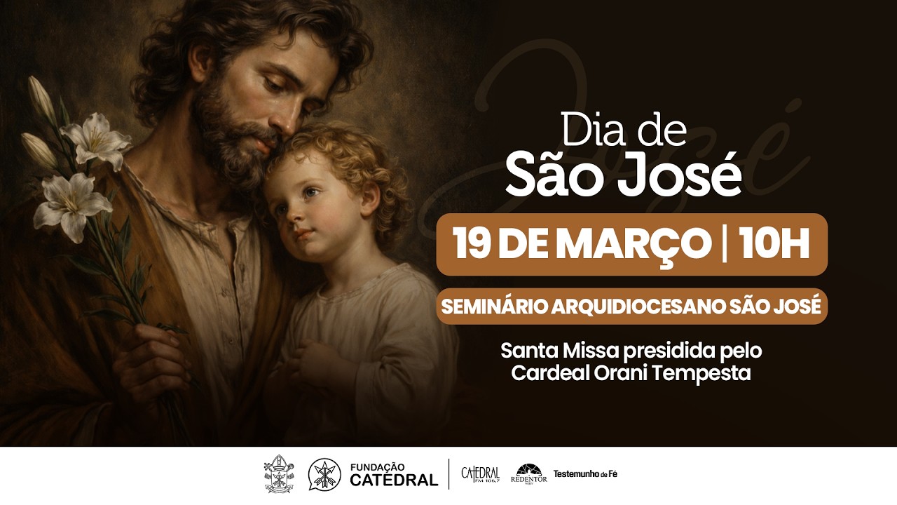 Santa Missa | Dia de São José | ArqRio | 19/03/2026
