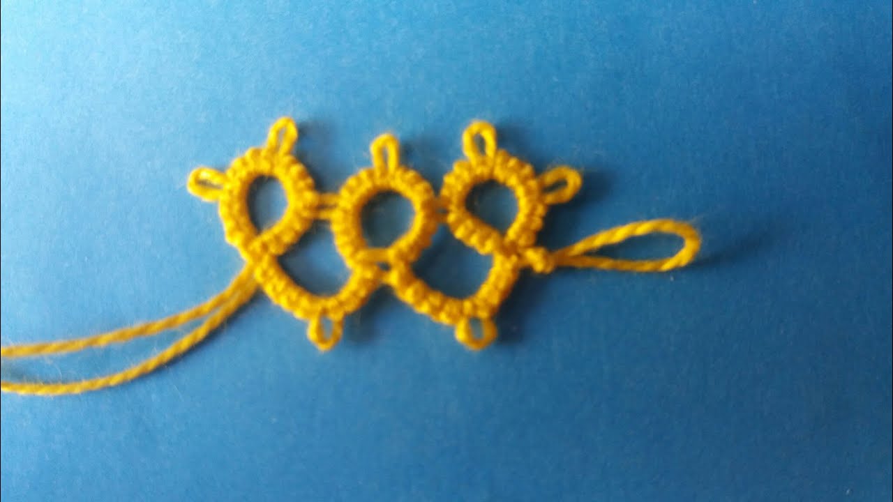 Tatting for beginners # 3