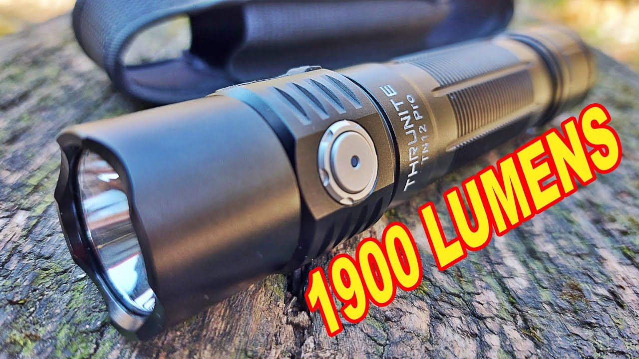 LA MIA NUOVA TORCIA DA OUTDOOR - THRUNITE TN12 PRO - 1900 LUMENS
