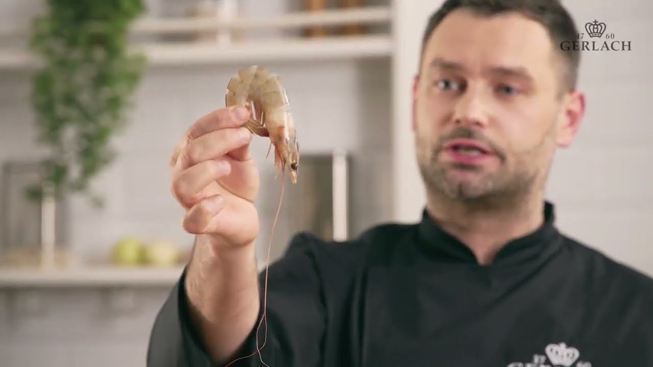 Jak obierać krewetki ?