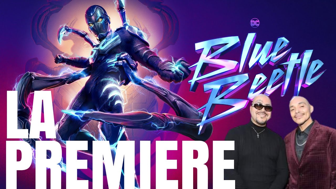 Blue Beetle | LA Premiere | Blue Carpet | Vlog