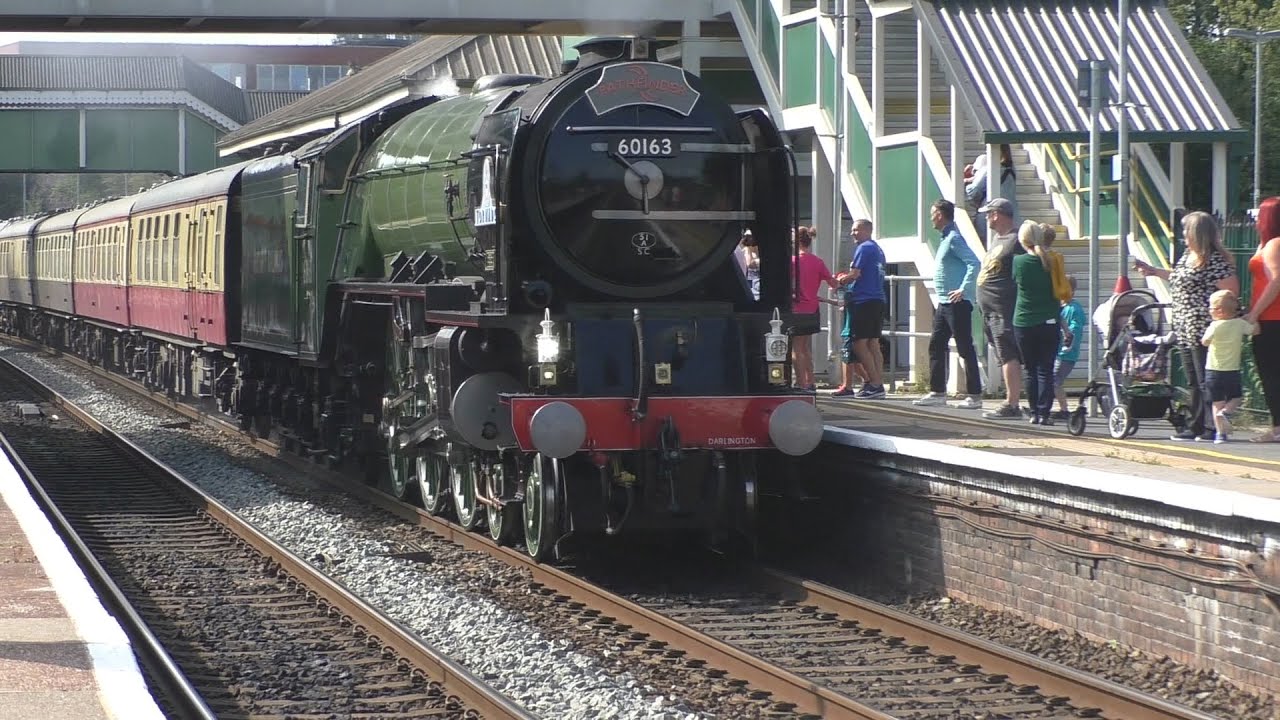 60163 Tornado on The Pembroke Coast Express at Bridgend and Carmarthen July 14th 2019