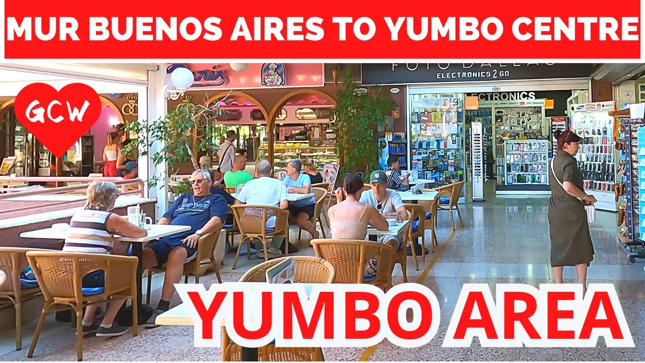 PLAYA DEL INGLES Gran Canaria Septiembre 14, 2023 🔴 Mur Buenos Aires Hotel to Yumbo Centre