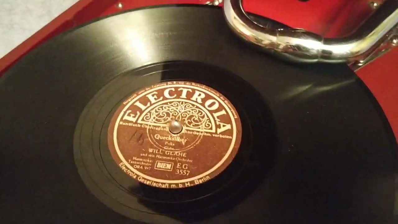 Патефон Electrola 101, Германия, 1930г., проверка
