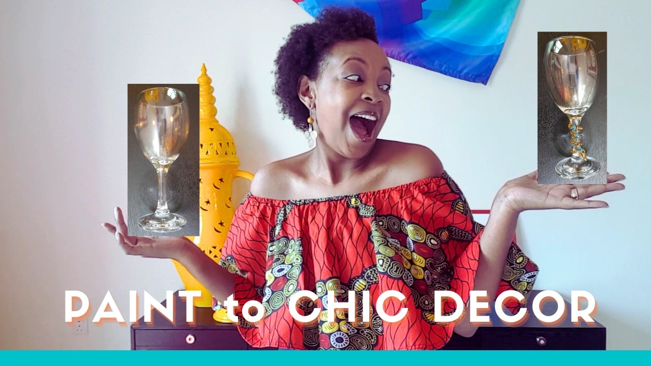 How to make wine glass charms with beads in 2 easy ways