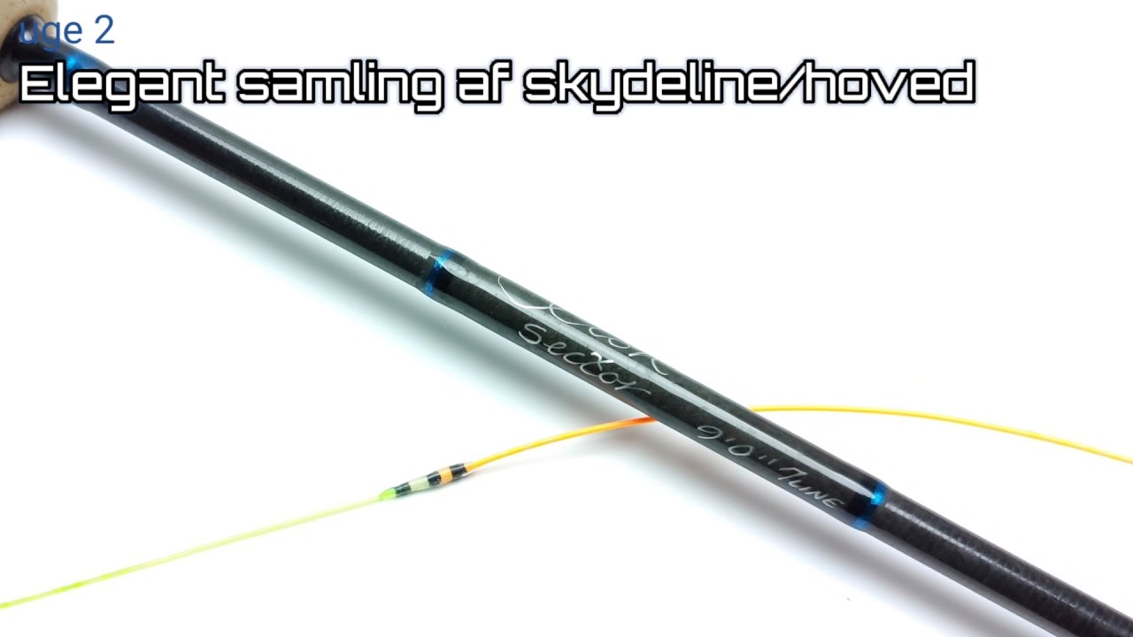 Elegant samling af monofil skydeline og skydehovedet. Update fra Minflue.dk uge 2