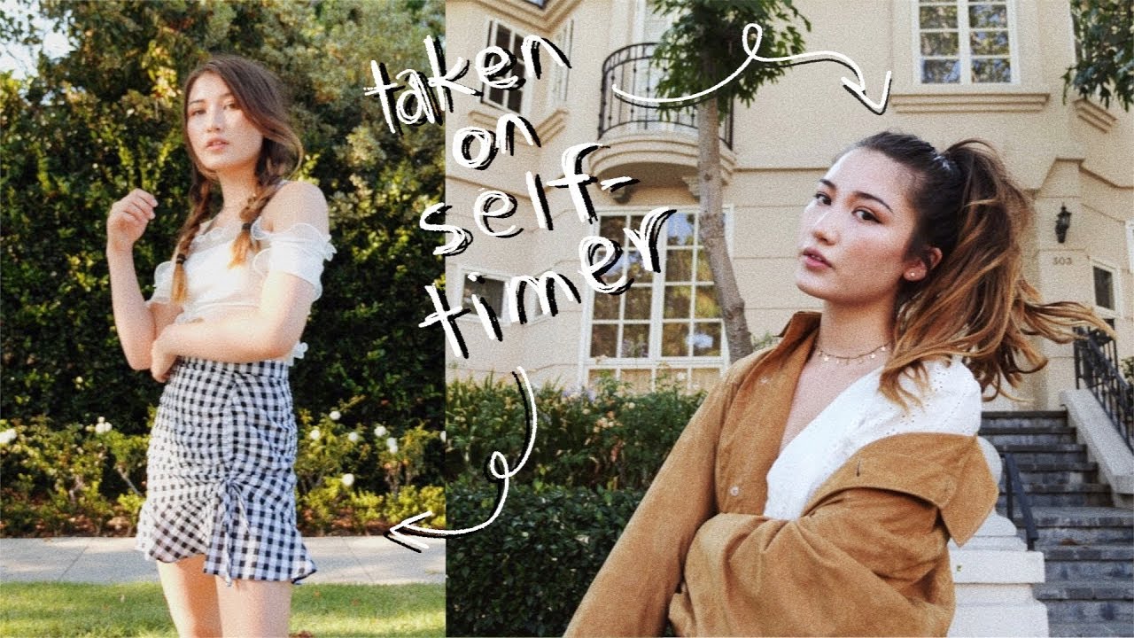 how i take instagram pics by myself 📸