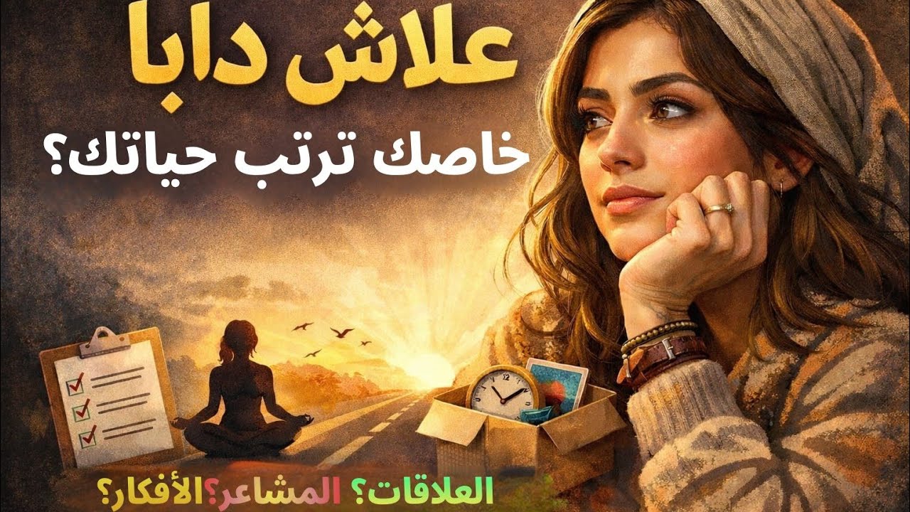 علاش دابا خصك ترتب حياتك؟