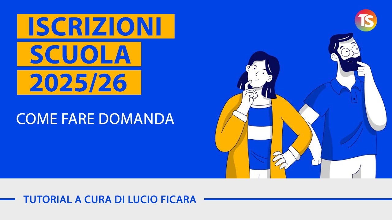 Iscrizione scuola 2025/26, come fare domanda video tutorial