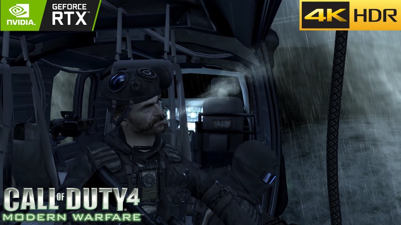 Crew Expendable | Intro | Call Of Duty 4 Modern Warfare [2007] | 4K | RTX 3070