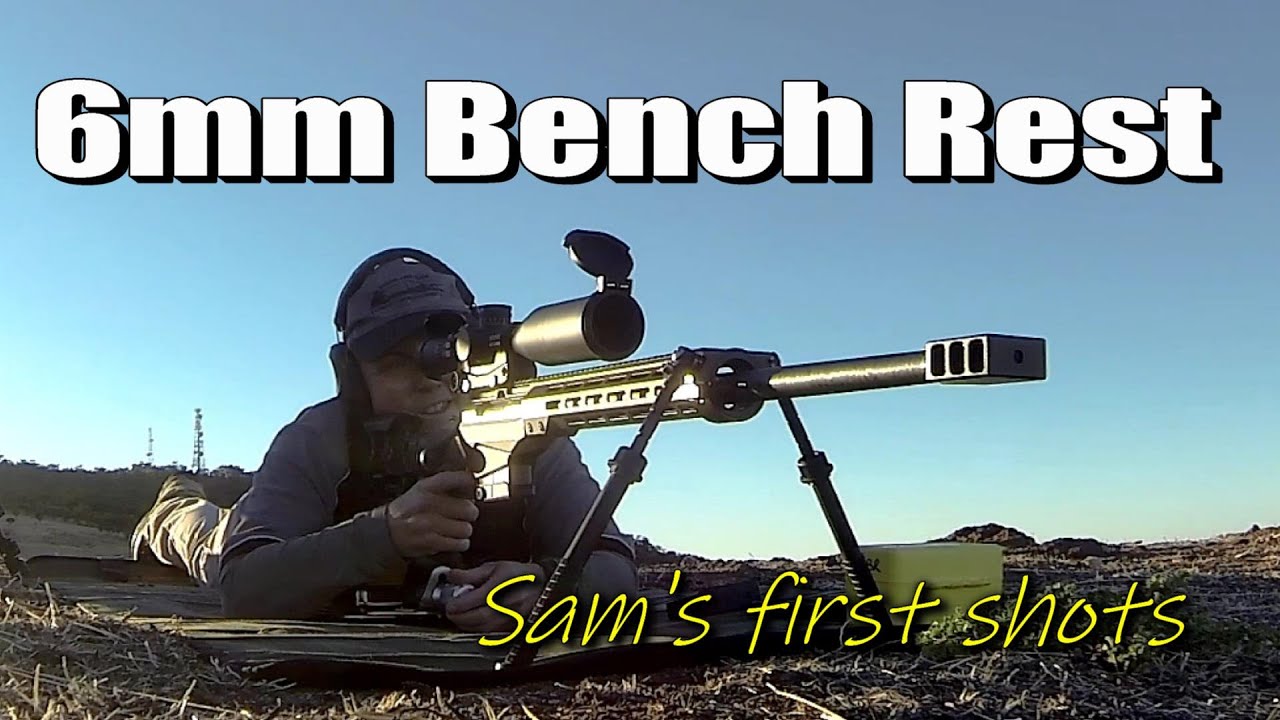 6mm Bench Rest (first Shots)