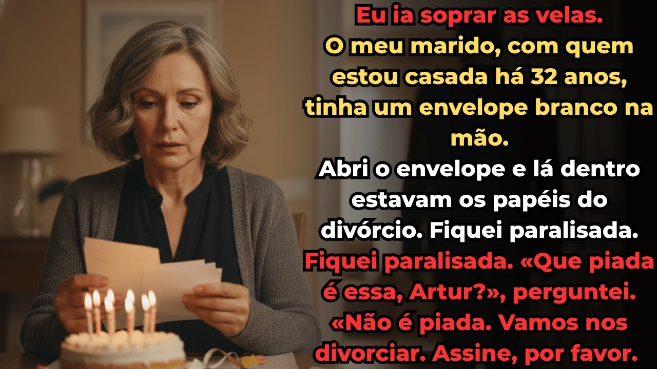 No Meu Aniversário, O Meu Marido Trouxe Os Papéis Do Divórcio: «Vou Casar Com O Meu Verdadeiro Amor»