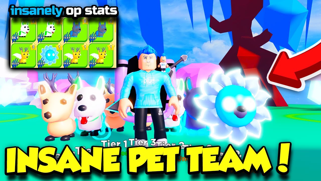 I OPENED THE RAREST EGG IN PET SWARM SIMULATOR AND GOT THE MOST OP PET TEAM EVER!! (Roblox)