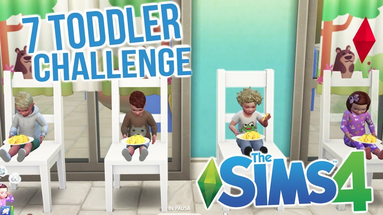 FINALMENTE UN PO' DI PACE! 7 TODDLER CHALLENGE! THE SIMS 4 #5