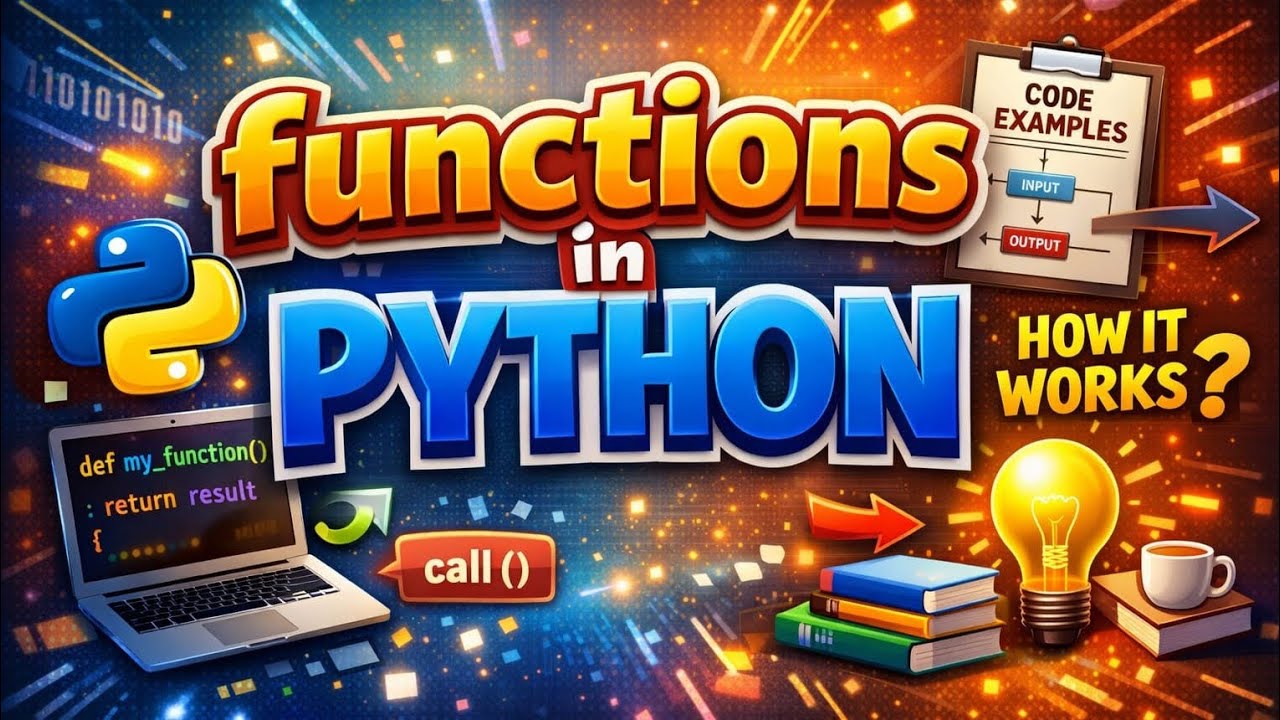Functions in Python Explained | Beginner Friendly Tutorial with Examples