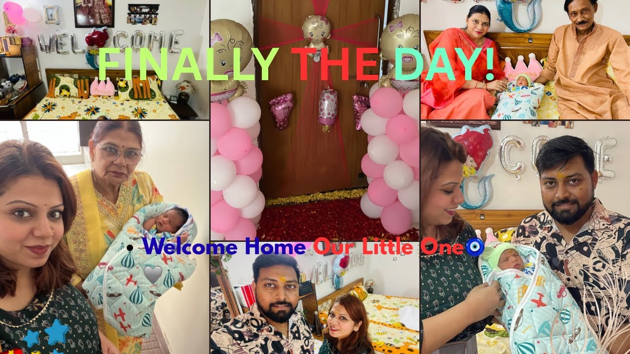 Welcome Home Our Little One🧿🤍| New Born | Got Emotional |LifeWithUs #vlog #welcomebaby