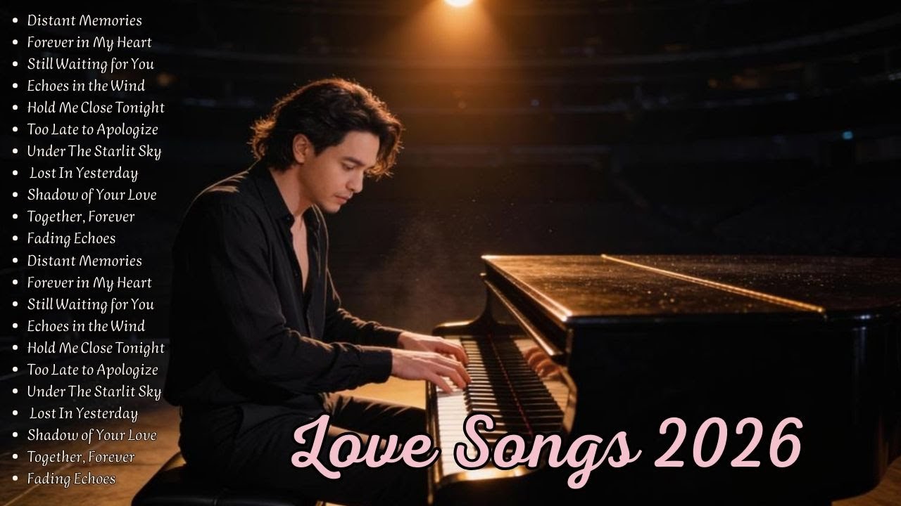 Beautiful Love Songs Playlist 2026 - Soft Love Ballads | New Relaxing Music