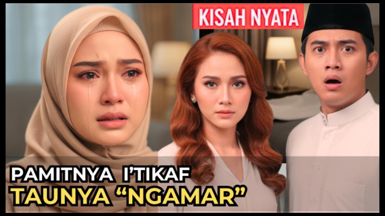 PAMIT I'TIKAF TERNYATA NGAMAR SAMA PELAKOR! BALASAN ISTRI BIKIN SUAMI LANGSUNG JADI GEMBEL