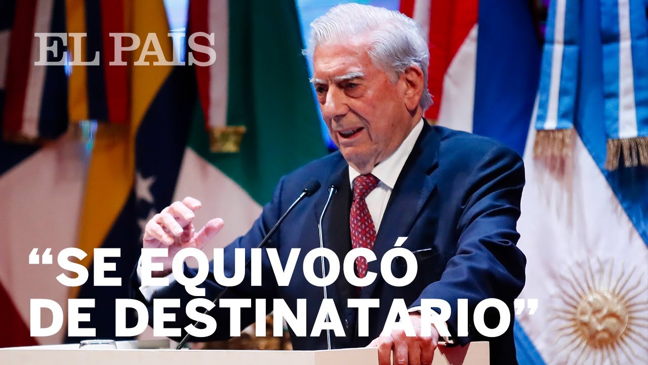 VARGAS LLOSA: “López Obrador tendría que haberse enviado la carta a sí mismo”