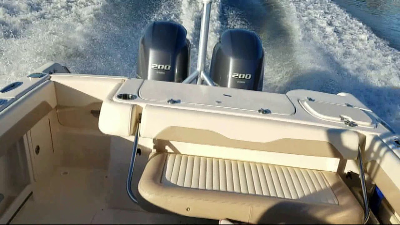 2014 Grady White 275 Freedom Dual Console Yamaha F200XB's Video Sea Trial