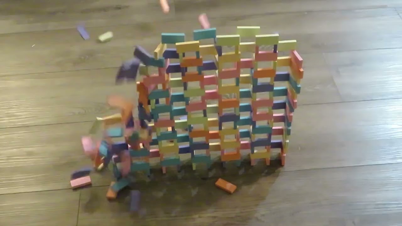 Satisfying Domino Wall Collection!